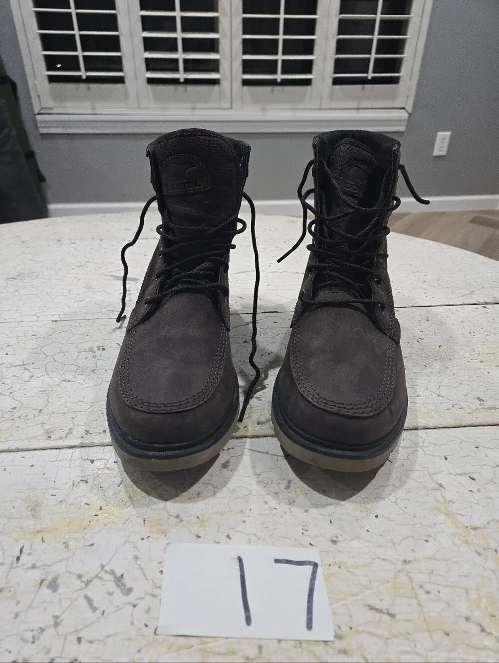 Sorel Carson Waterproof Boots 2028241205 Brown Men's 9.5q